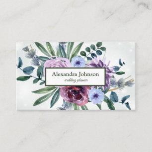 Cartão de visita de Folha Dourada de Folha de Folh