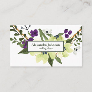 Cartão de visita de Folha Dourada de Folha de Folh