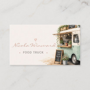 Cartão de Visita de Food Truck