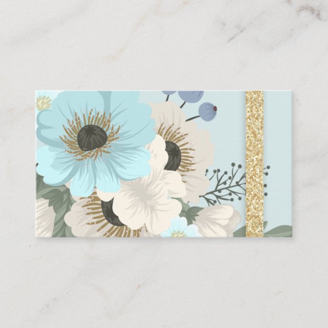 Cartão de visita de Fornos Azuis (Frente)