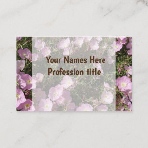 cartão de visita de Foto Profissional de Flores Ro