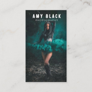 Cartão de visita de Fotografia de Rapariga Retraíd