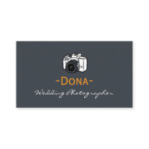 Cartão de Visita de Fotografia Moderna com Layout