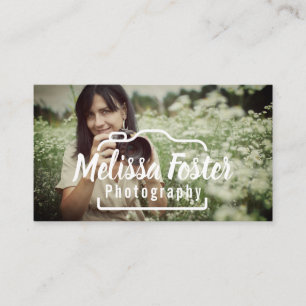 Cartão de visita de Fotografia Personalizada