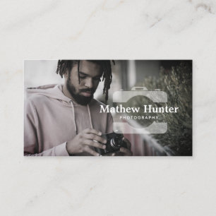 Cartão de visita de Fotografia Personalizada da Câ