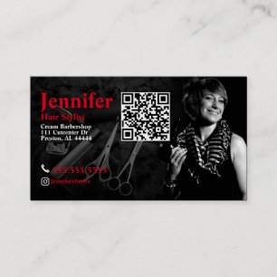 Cartão de visita de Fotografia Stylist com Código 