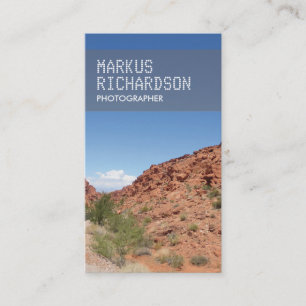 CARTÃO DE VISITA de FOTOS NATURE para Fotógrafos