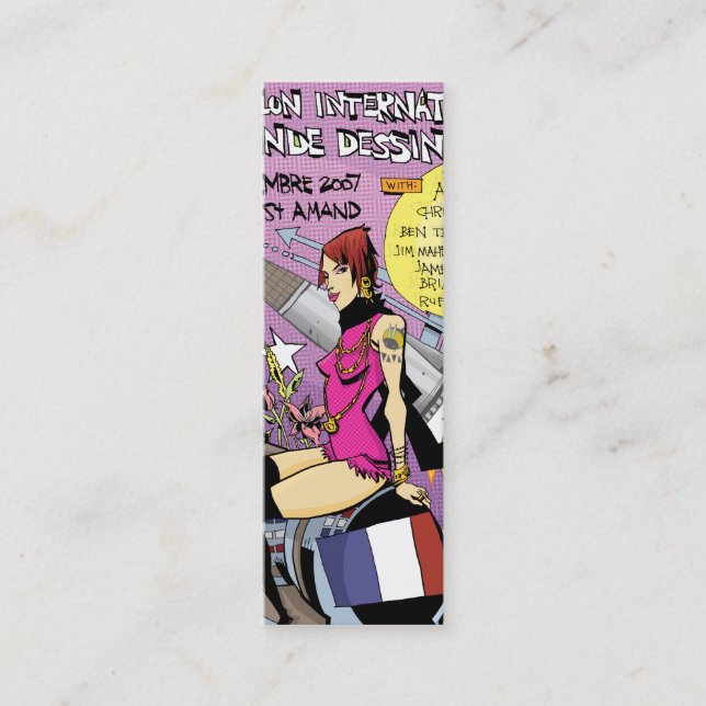 Cartão de visita de France (Frente)