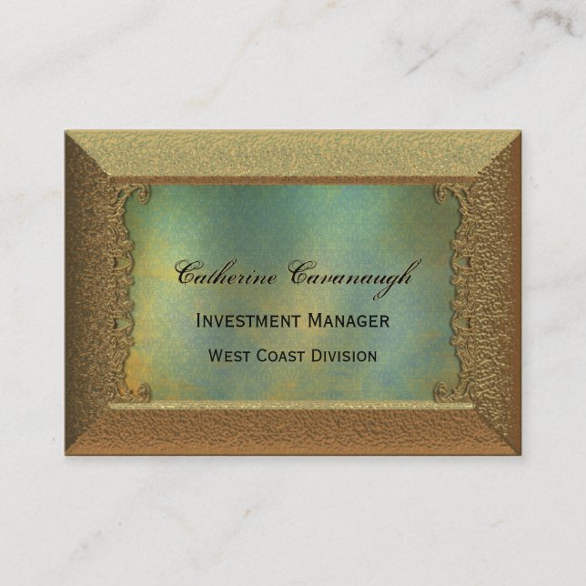 Cartão de visita de Franckelton (Frente)