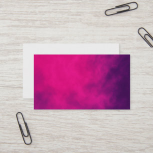Cartão de visita de Fumos Neon-Pink - Personalizáv