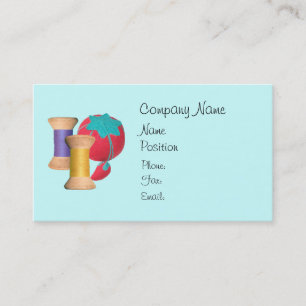 Cartão de visita de furos e de almofadas de pinos