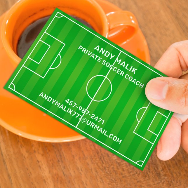 Cartão de visita de futebol Futball (Criador carregado)
