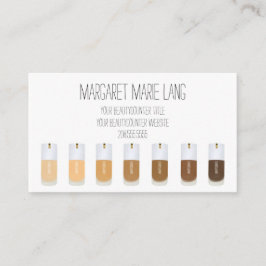 Cartão de visita de Gêmeos da Pele desenhada à mão