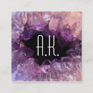 cartão de visita de geodos