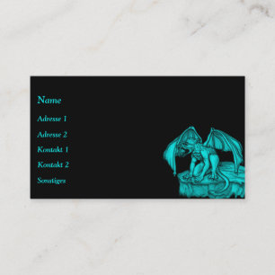 Cartão de visita de Golem Gargoyle