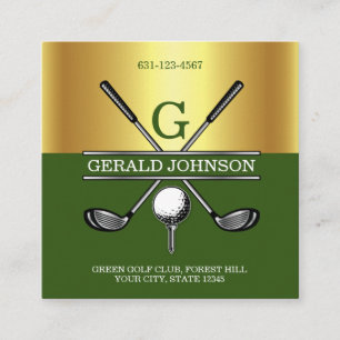 Cartão de visita de Gradação Dourada Elegante Simp