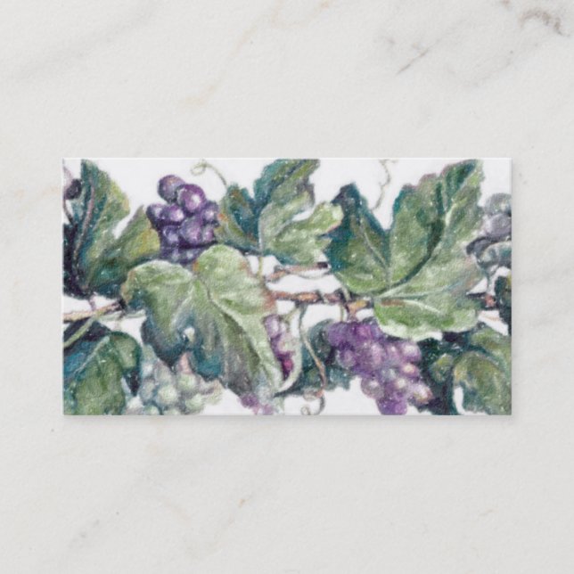 Cartão de visita de Grapevine (Frente)