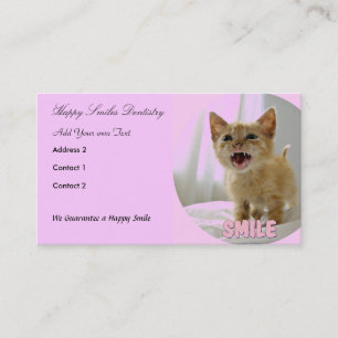 cartão de visita de Higienista Dentista Dentário