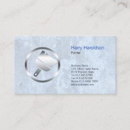 Cartão de visita de Ícone Negrito Pincel de Pintur