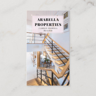 Cartão de visita de Imobiliário Moderno