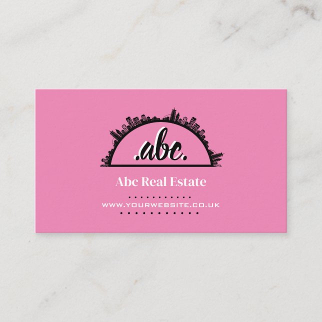 Cartão de visita de Imóveis (Frente)