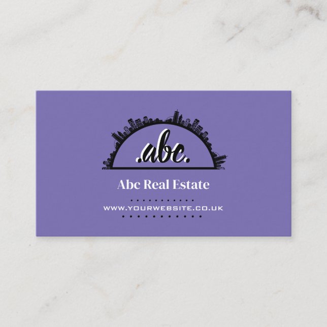 Cartão de visita de Imóveis (Frente)