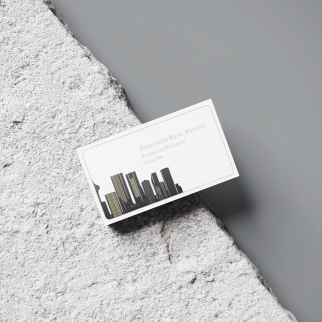 Cartão de visita de Imóveis (Real Estate Business Card)