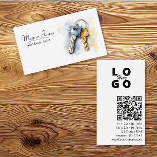 Cartão de Visita de Imóveis, Corretor, Corretora