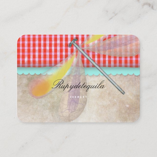 Cartão de Visita de Inseto (Verso)