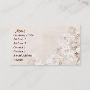 Cartão de visita de Jardim Urbano