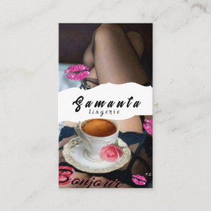 Cartão de Visita de Lingerie