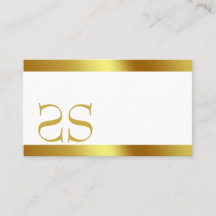 CARTÃO DE VISITA DE LINHA CREAM