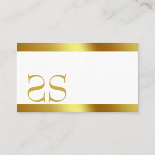 CARTÃO DE VISITA DE LINHA CREAM