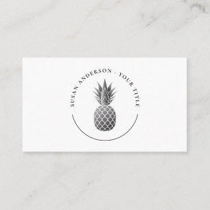 Cartão de visita de Logotipo do Pineapple