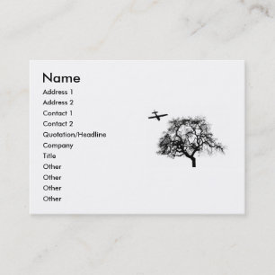 Cartão De Visita de longe