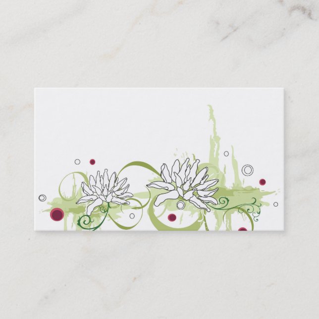 Cartão de visita de Lotus (Frente)