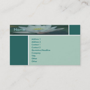 Cartão de visita de Lotus