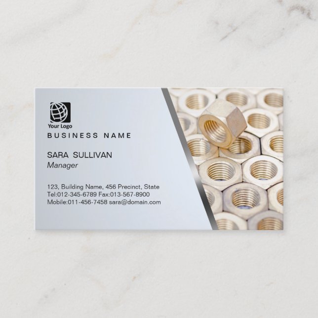 Cartão de visita de loucos de de de Suprimentos de (Frente)