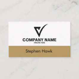 Cartão de Visita de Luxo com Logotipo Personalizad
