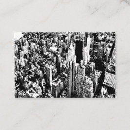 Cartão De Visita De Manhattan ao céu