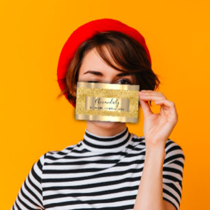 Cartão de visita de Maquiagem do Compro de Beleza 