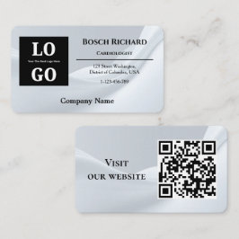 Cartão de Visita de Médico Personalizado Logotipo 
