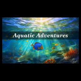 Cartão de visita de mergulho / Snorkeling