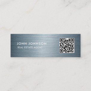 Cartão de visita de Mini Código QR