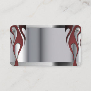 Cartão de visita de motocicleta