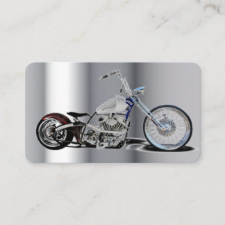 Cartão de visita de motocicleta