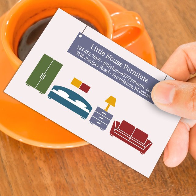 Cartão de visita de móveis (Criador carregado)