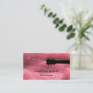 Cartão de visita de Música de Professores de Violã