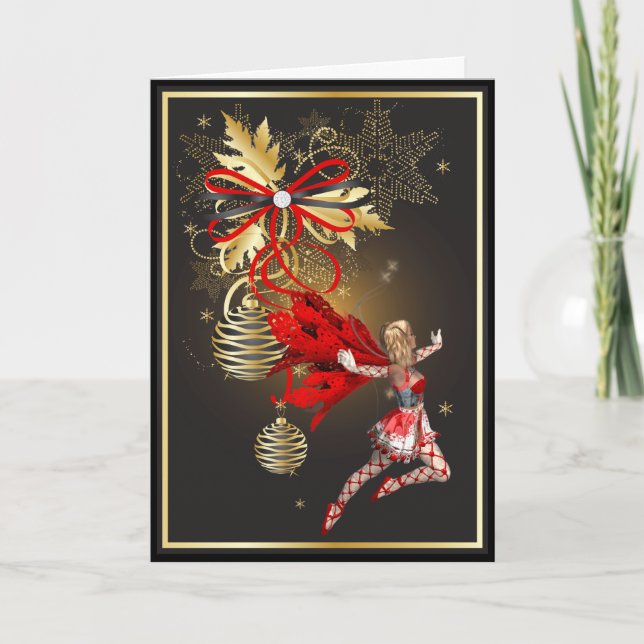 Cartão de Visita de Natal (Frente)