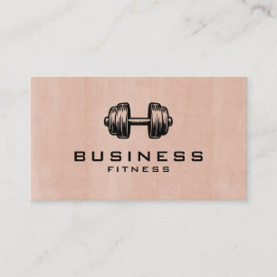 Cartão de Visita de Negócios Boho Gym / Personal T